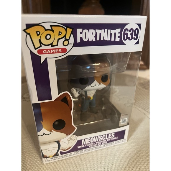 Funko Other - Funko Pop! Fortnite Meowscles 639